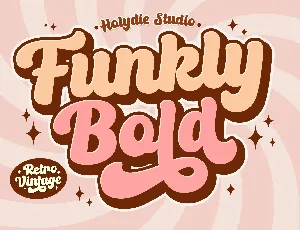 Funkly Bold font