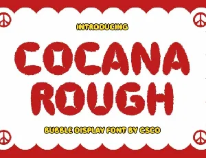 Cocana Rough font