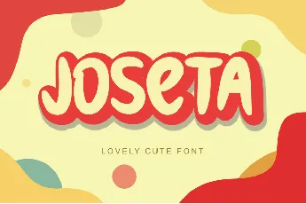 Joseta Free Personal Use font