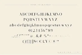 Lostgun font