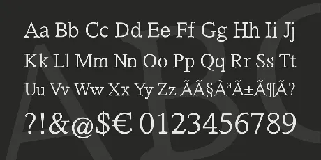 Touch font