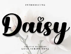 Daisy font