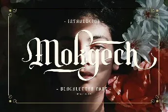 Mokgech font