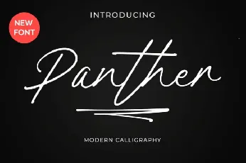 Panther Typeface font