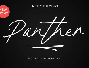 Panther Typeface font