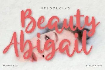 Beauty Abigail font