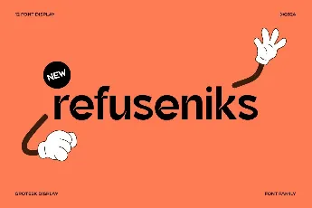 refuseniks font