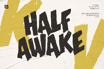 Half Awake font