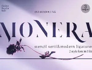 Monera font