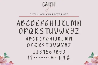 Catch You Demo font