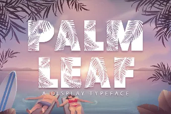 Palm Leaf Demo font