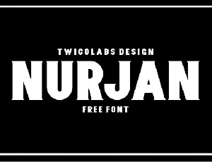 Nurjan Free font