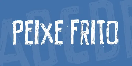 PEIXE FRITO font