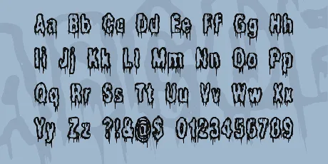 It Lives In The Swamp BRK font