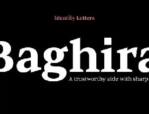 Baghira Family font