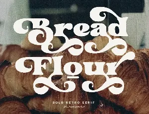 Bread Flour font