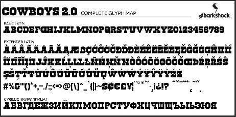 Cowboy Display font