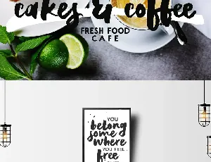 Reckless Brush font