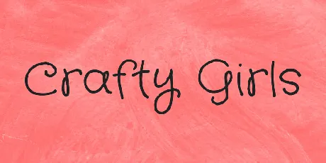 Crafty Girls font