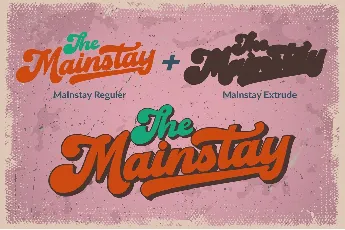 The Mainstay font