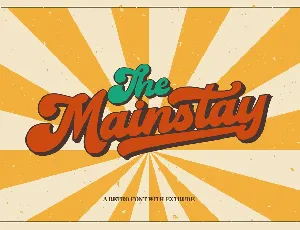 The Mainstay font