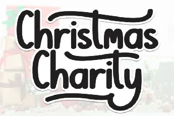 Christmas Charity Script font