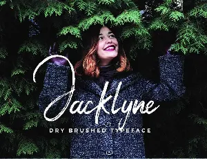 Jacklyne Brush Free Download font