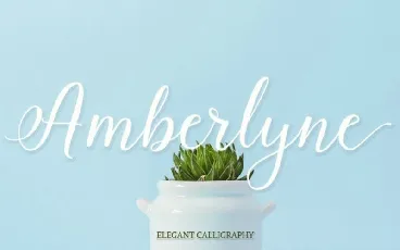 Amberlyn Script font