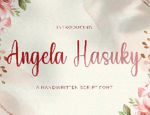 Angela Hasuky font