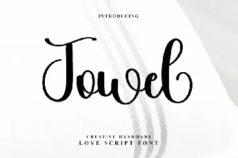 Towel font