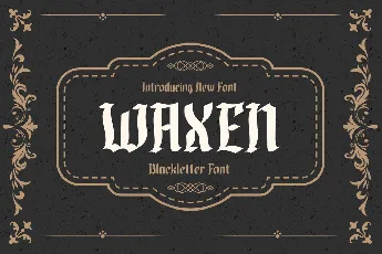 Waxen font