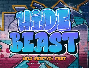 Hidebeast font