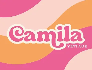 Camila Vintage font