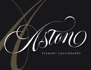 Aston Script font