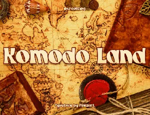 Komodo Land font