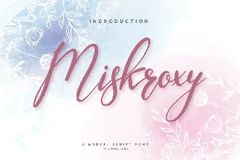 Miskroxy font