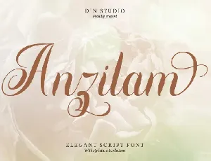 Anzilam Calligraphy font