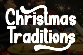 Christmas Traditions Script font