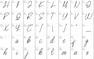 The Lomenos Script font