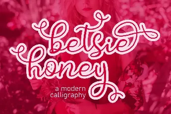 betsie honey font