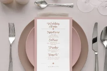 Romantic Sky font