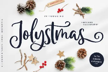 Jolystmas font