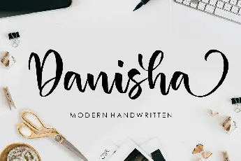 Danisha font