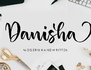 Danisha font