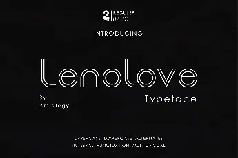 Lenolove font