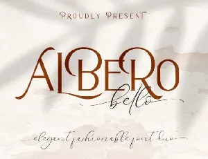 Bello font