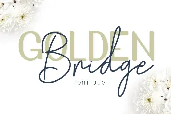 Golden Bridge Duo font