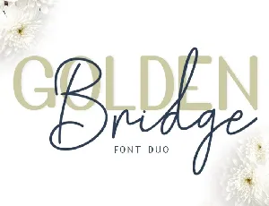 Golden Bridge Duo font