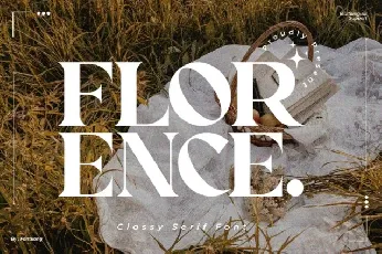 Florence Serif font