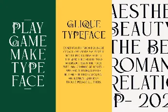 Glique Personal Use font